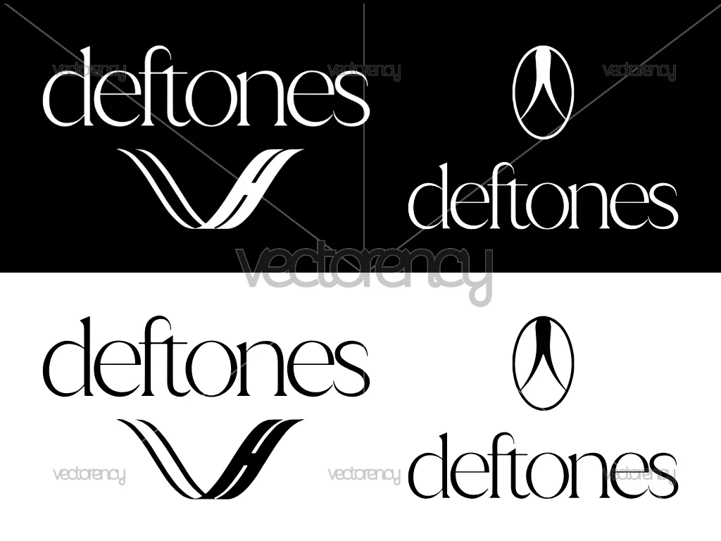 Deftones Logo SVG PNG Transparent
