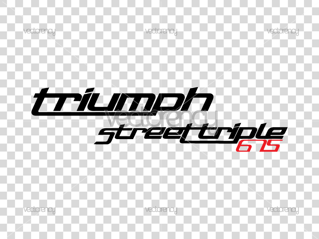 Triumph Street Triple 675 Vector SVG EPS PNG Transparent