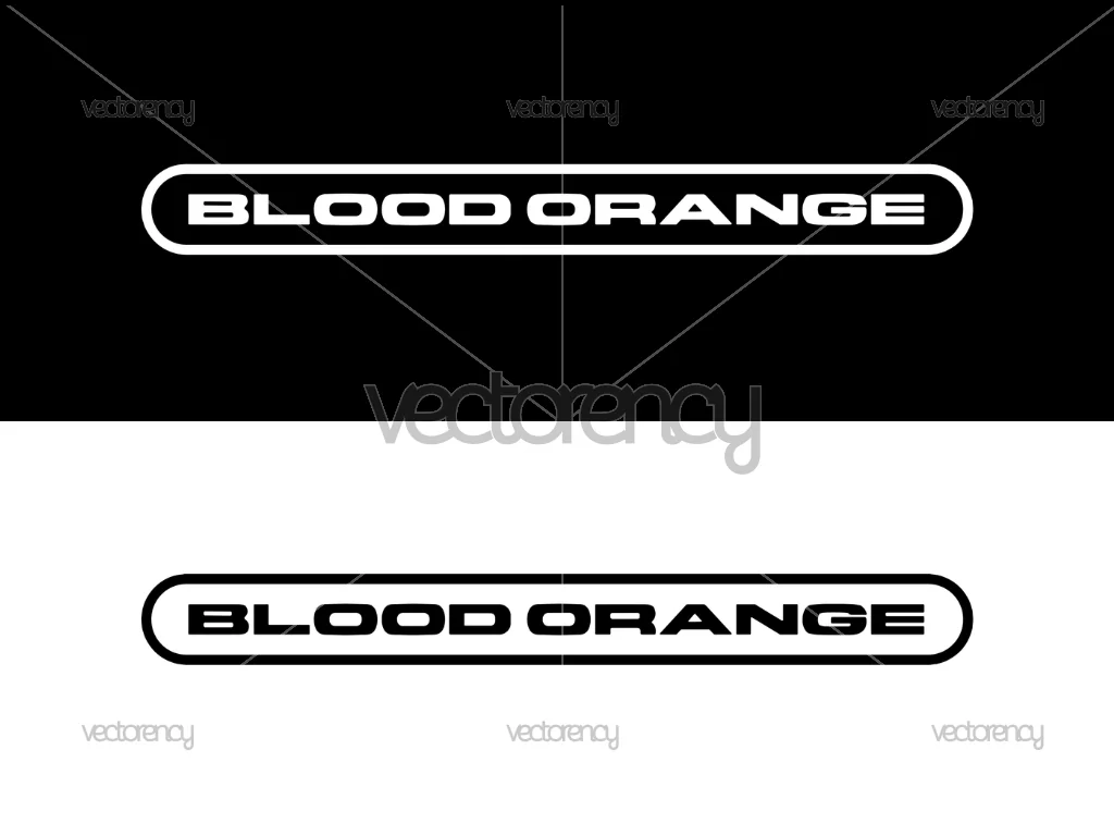 Blood Orange Logo Vector SVG PNG