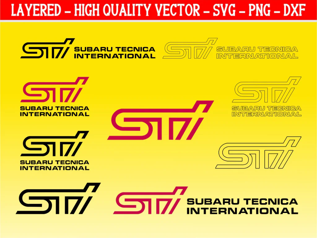 Subaru Tecnica International Logo Vector PNG SVG