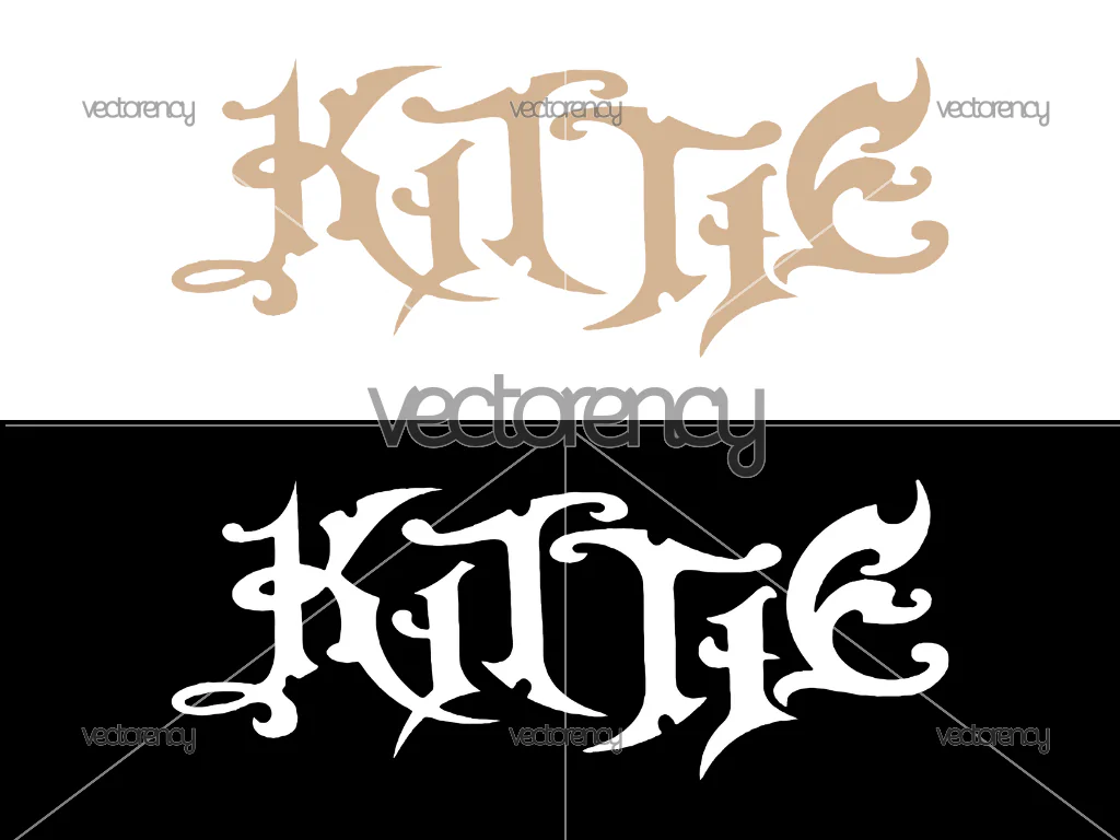 Kittie Logo SVG Vector PNG