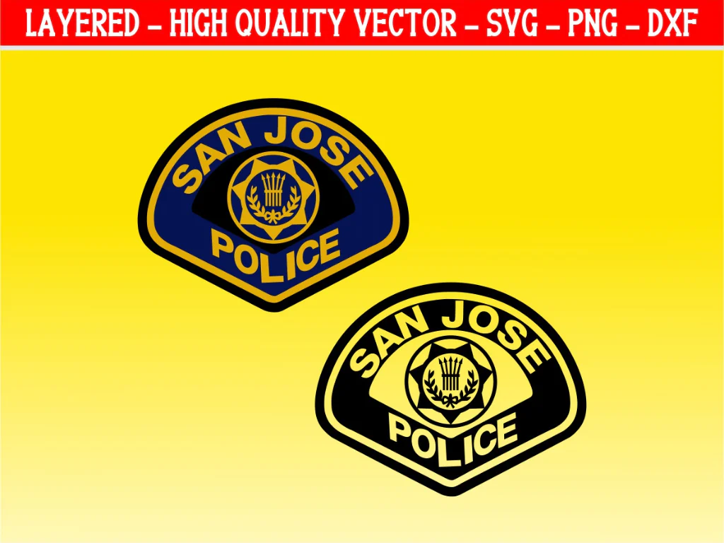 City of San Jose Police Logo SVG EPS