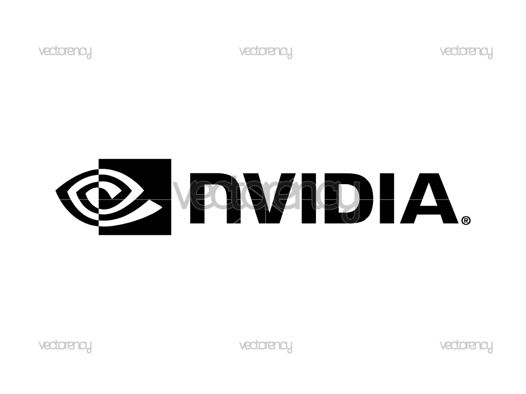 NVIDIA Black Logo SVG Free