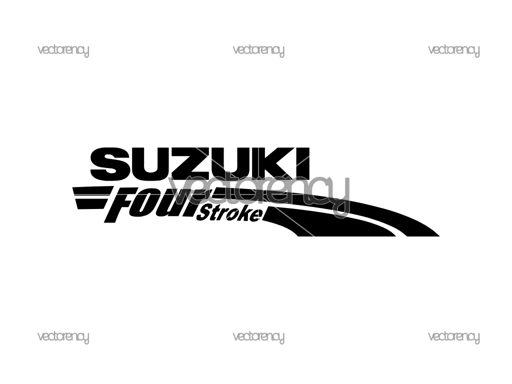 Suzuki Four Stroke Vector SVG