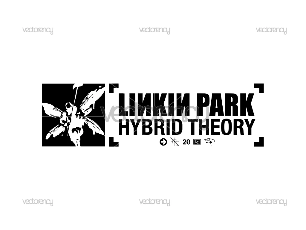 Linkin Park Hybrid Theory Vector PNG