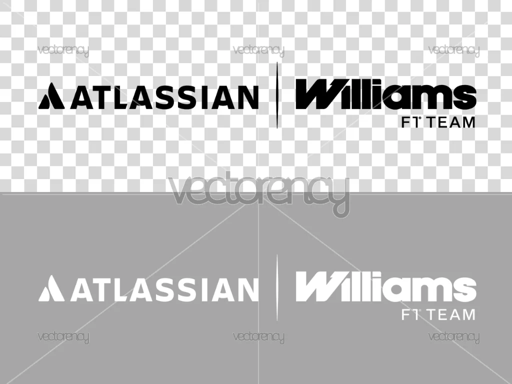Atlassian Williams F1 Team LogoVector