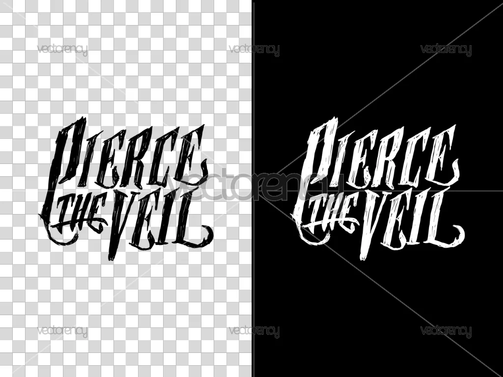 Pierce the Veil Drawing Logo SVG Vector PNG EPS