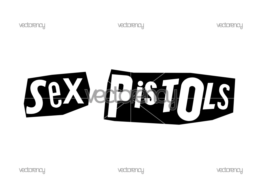 Sex Pistol Logo SVG Free Download Vector