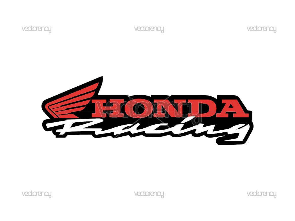 Honda Racing Logo Vector File Free Download