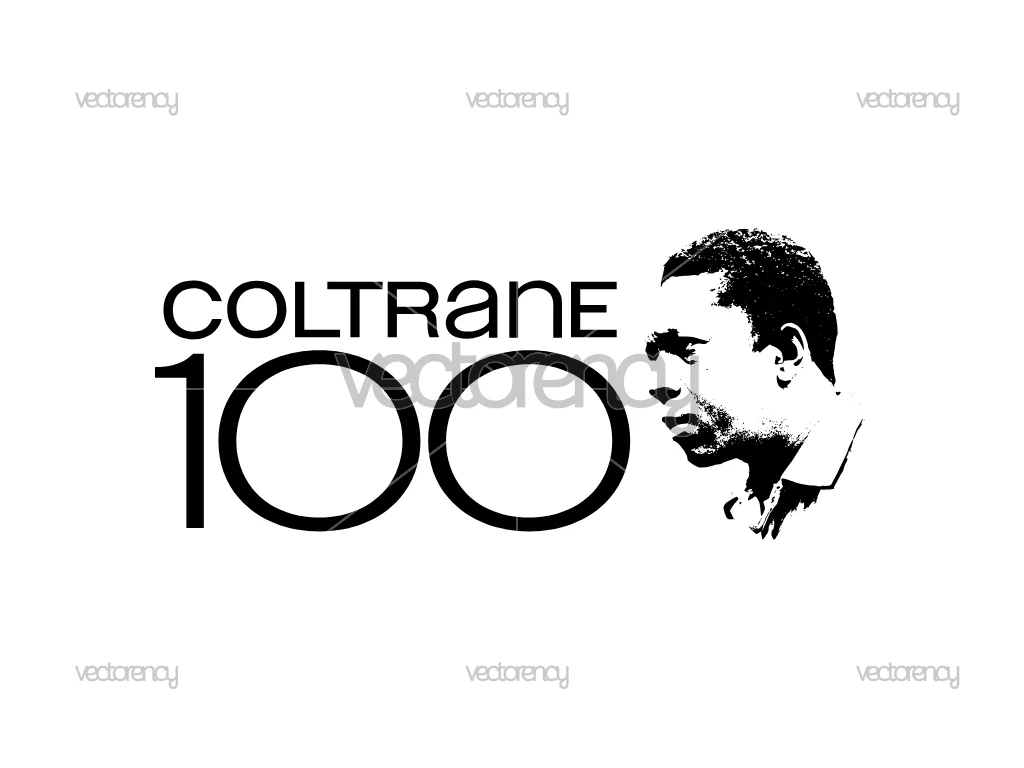 100 John Coltrane Vector PNG