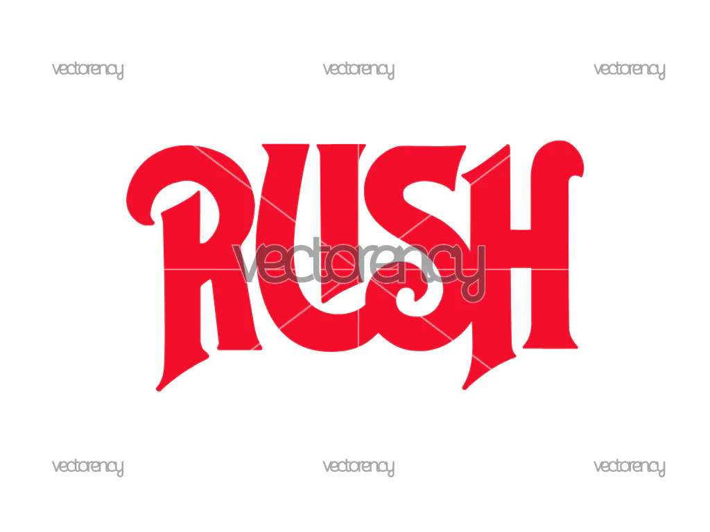 Rush Band Vector SVG Free