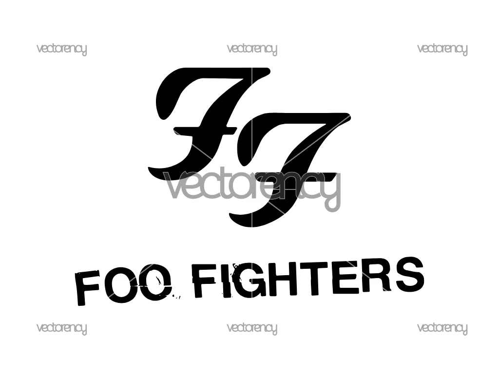 Foo Fighters Logo Band Vector SVG PNG