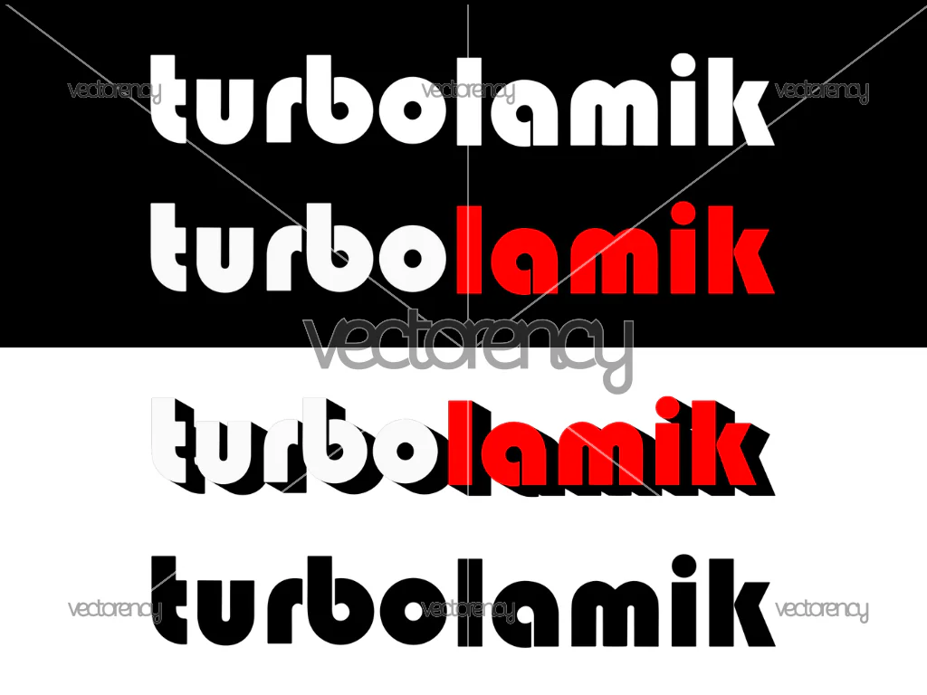 Turbolamik Logo Racing SVG PNG