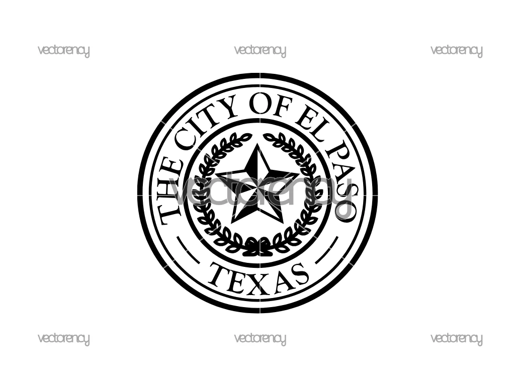 The City Of El Paso Texas Logo SVG PNG EPS DXF