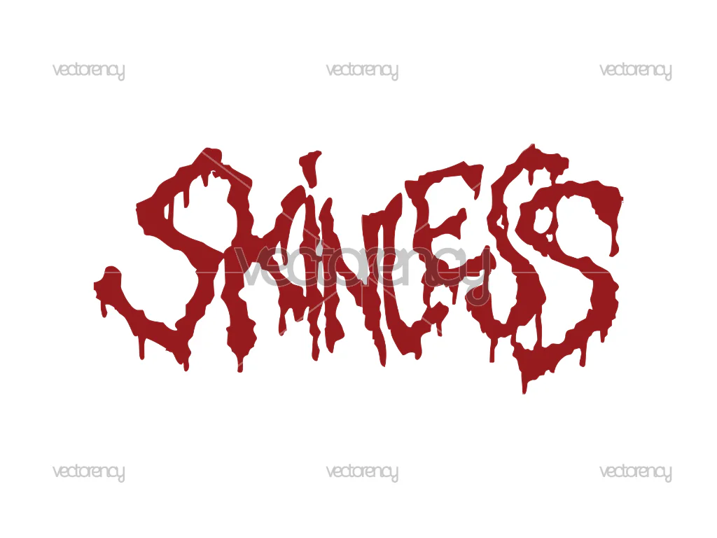 Skinless Band Logo EPS PNG SVG