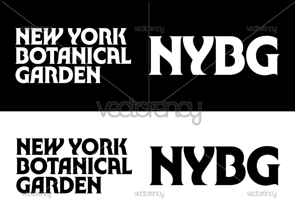 New York Botanical Garden Logo SVG PNG Download