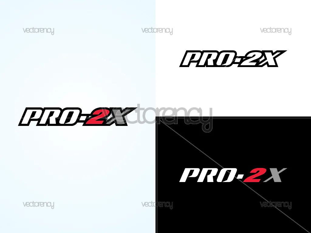 Nissan Frontier Titan PRO-2X SVG Vector Logo PNG