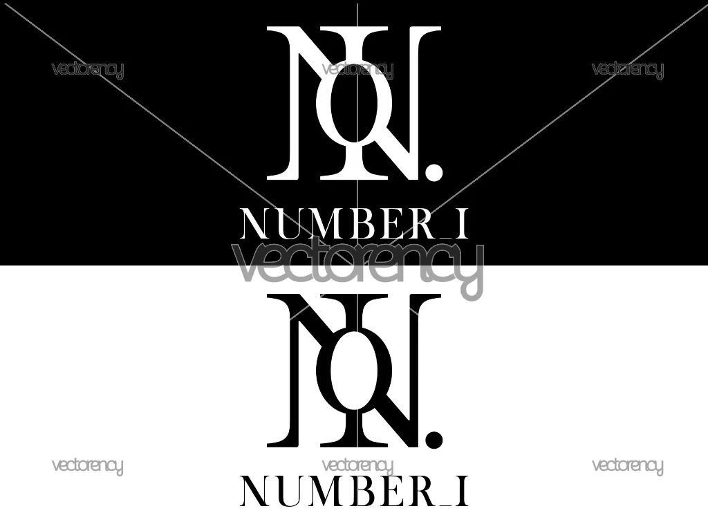 Number_I Logo SVG PNG