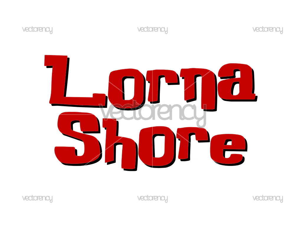Lorna Shore Logo Band Inspired Lilo Stitch Image PNG HD Vector