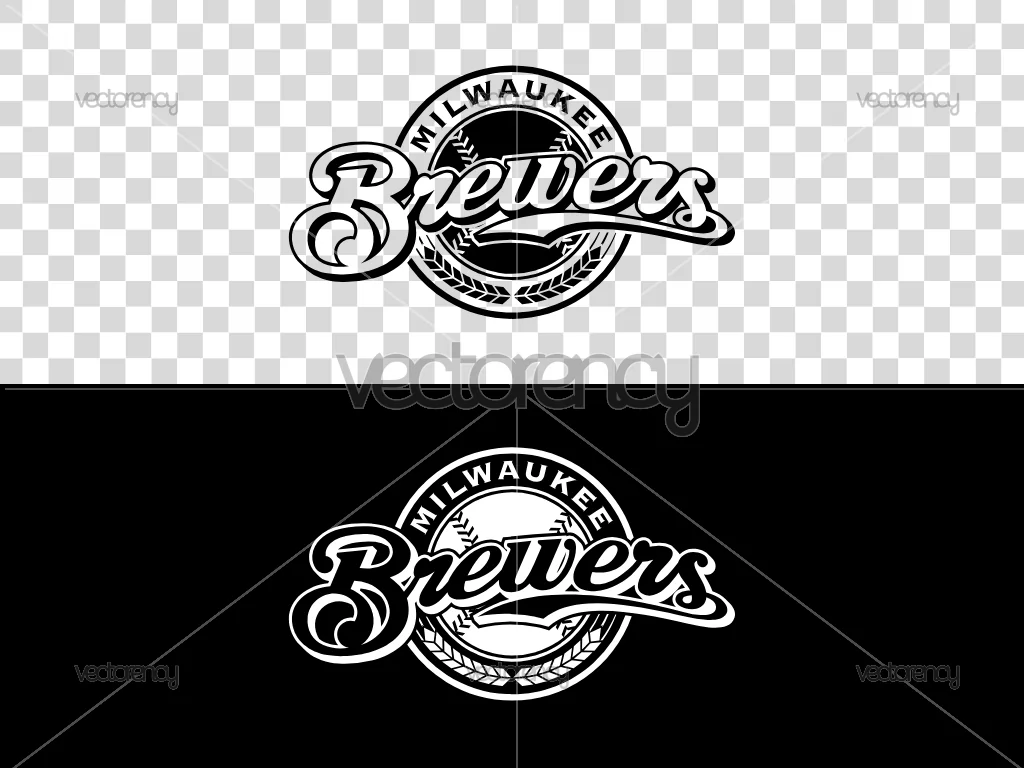 Milwaukee Brewers Vector Vintage PNG Transparent
