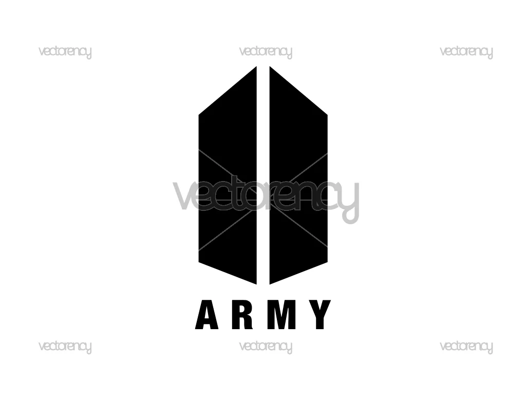 Free BTS Army Logo SVG PNG EPS DXF