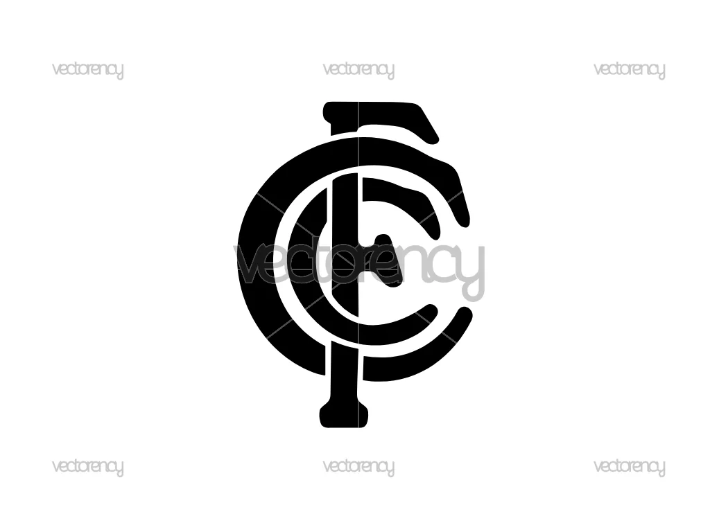 Carlton Stencil SVG DXF