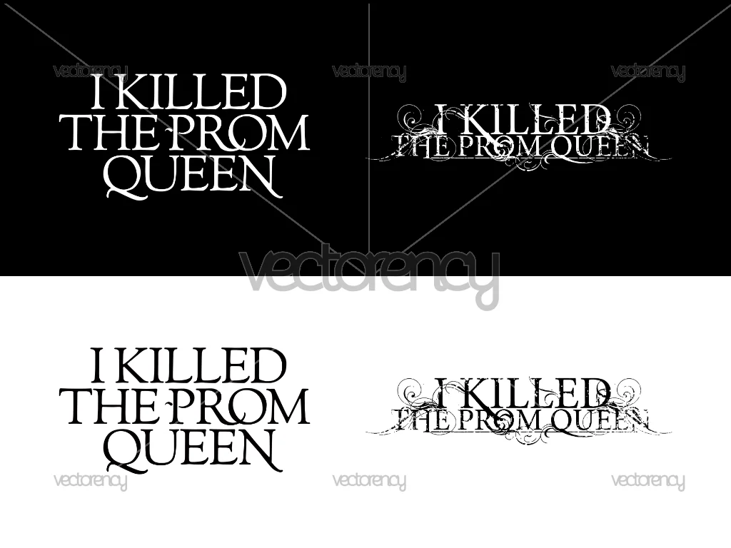 I Killed The Prom Queen Band Logo Vector SVG PNG