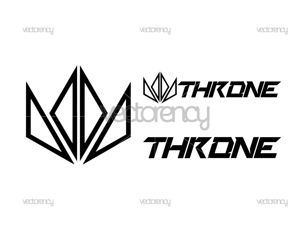 Throne Bikes Logo Vector SVG PNG EPS