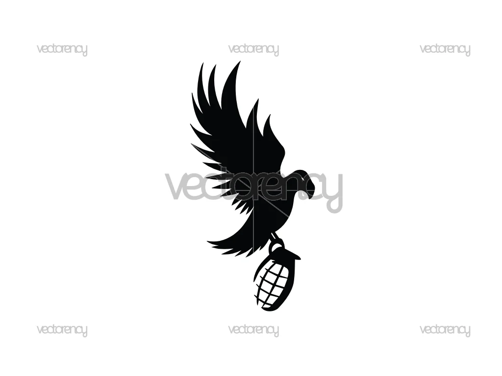 Hollywood Undead Bird Band Logo Vector PNG SVG