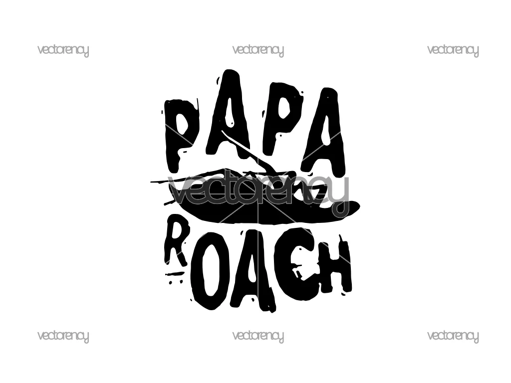 Papa Roach Band Logo Vector SVG PNG EPS DXF