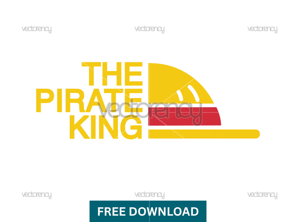 The Pirate King Logo SVG Free
