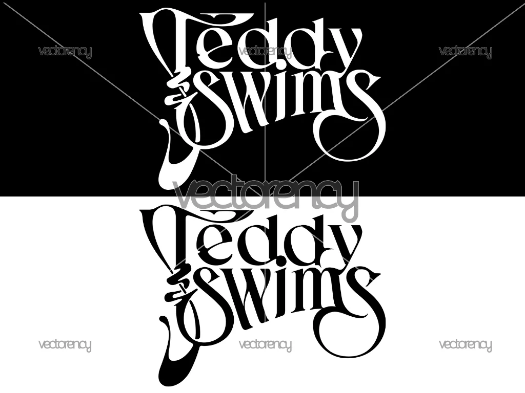 Teddy Swims Logo SVG Vector PNG