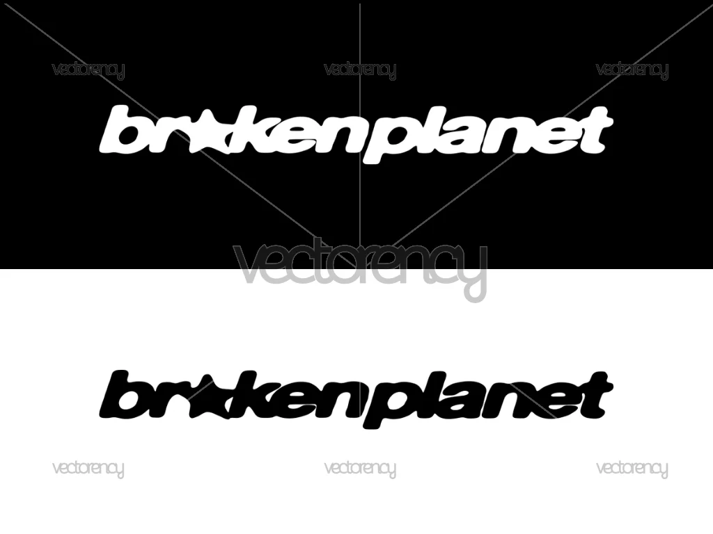 Broken Planet logo SVG Vector PNG Image HD