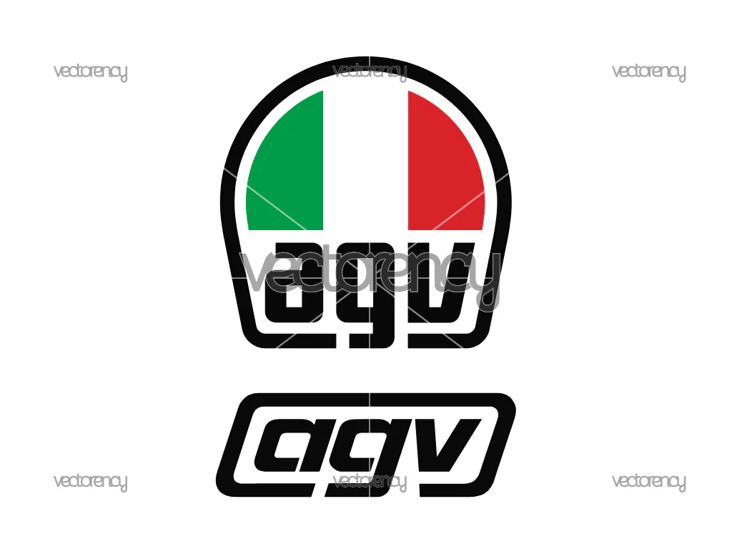 AGV Helmet Logo SVG PNG EPS Vector