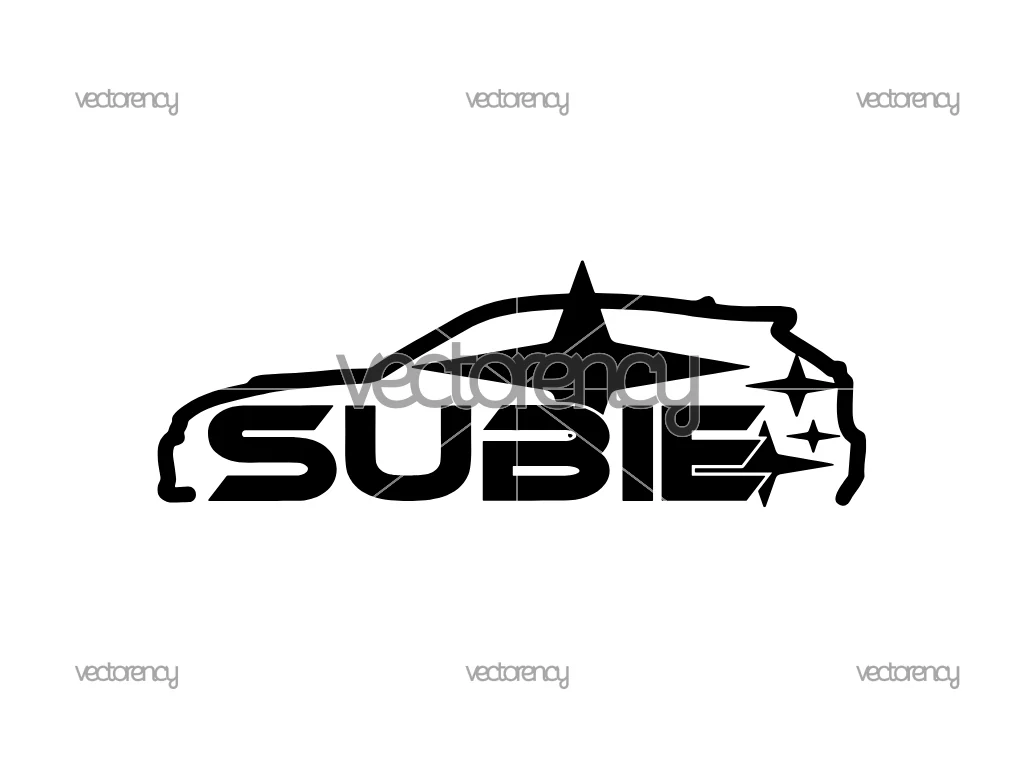Subie Subaru SVG JDM Cricut File Download