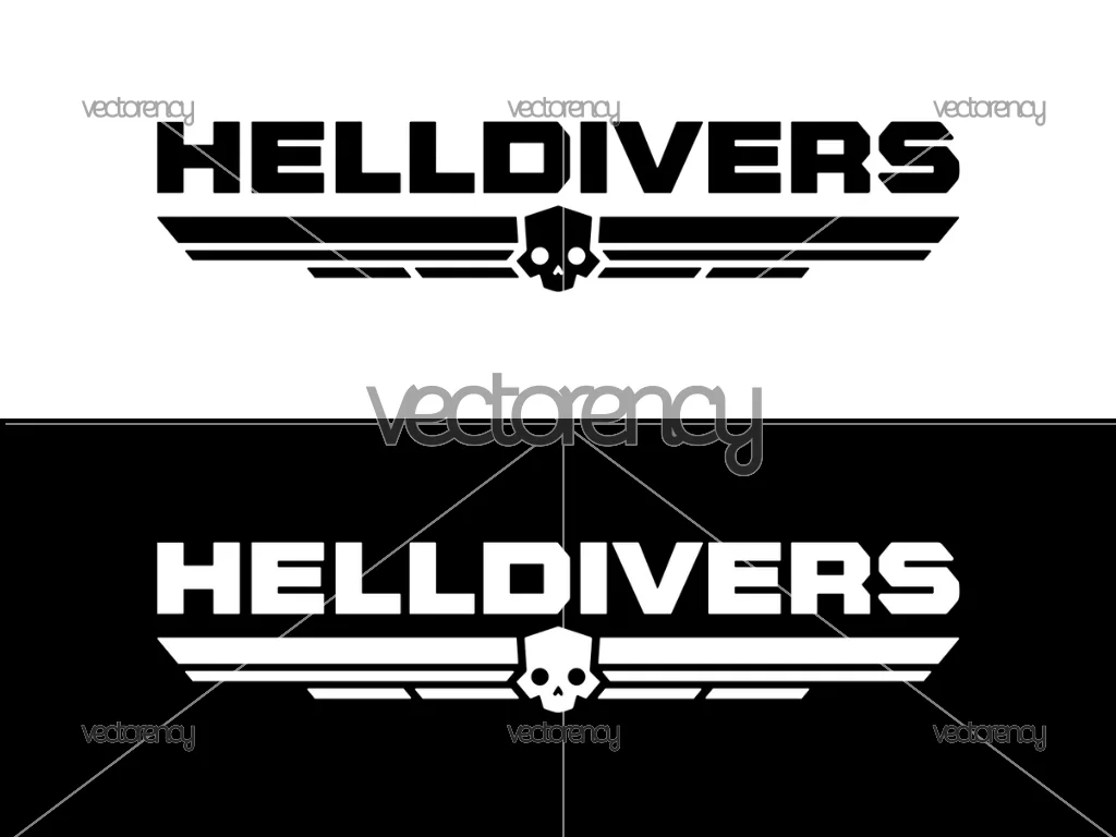 Helldivers Logo SVG EPS PNG