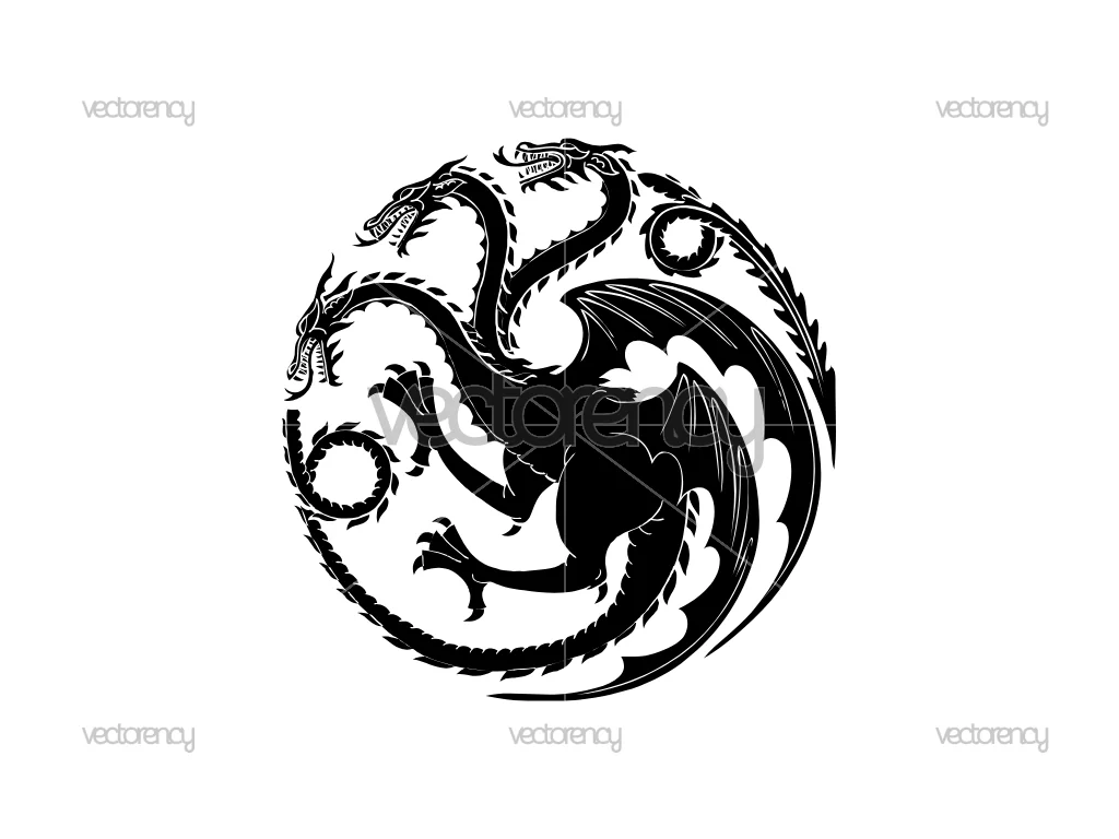 Game of Thrones Symbol SVG