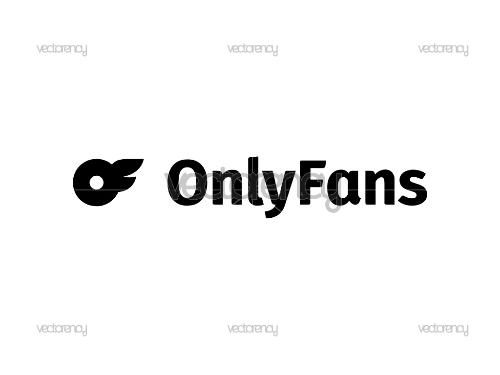 OnlyFans Logo Black Vector Free