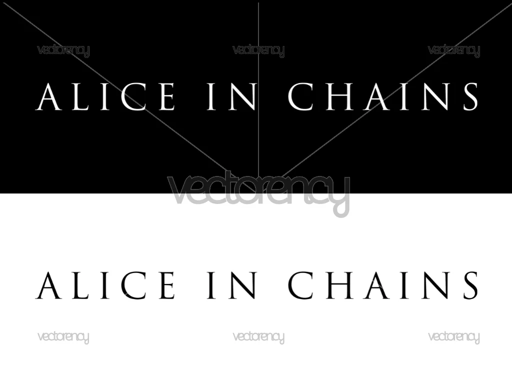 Alice in Chains Logo SVG Vector PNG
