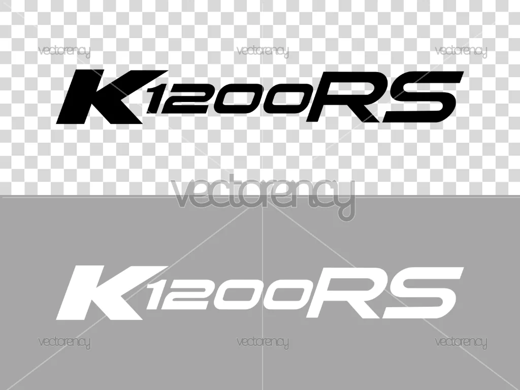 BMW K1200RS Logo Cut File SVG Vector PNG