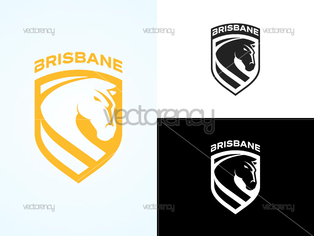 New Brisbane Broncos Logo SVG Vector PNG HD Transparent