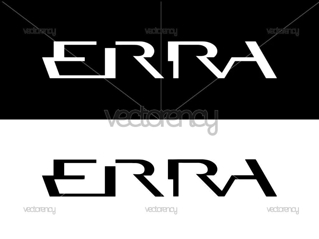 Erra Logo Band Metalcore PNG EPS DXF SVG