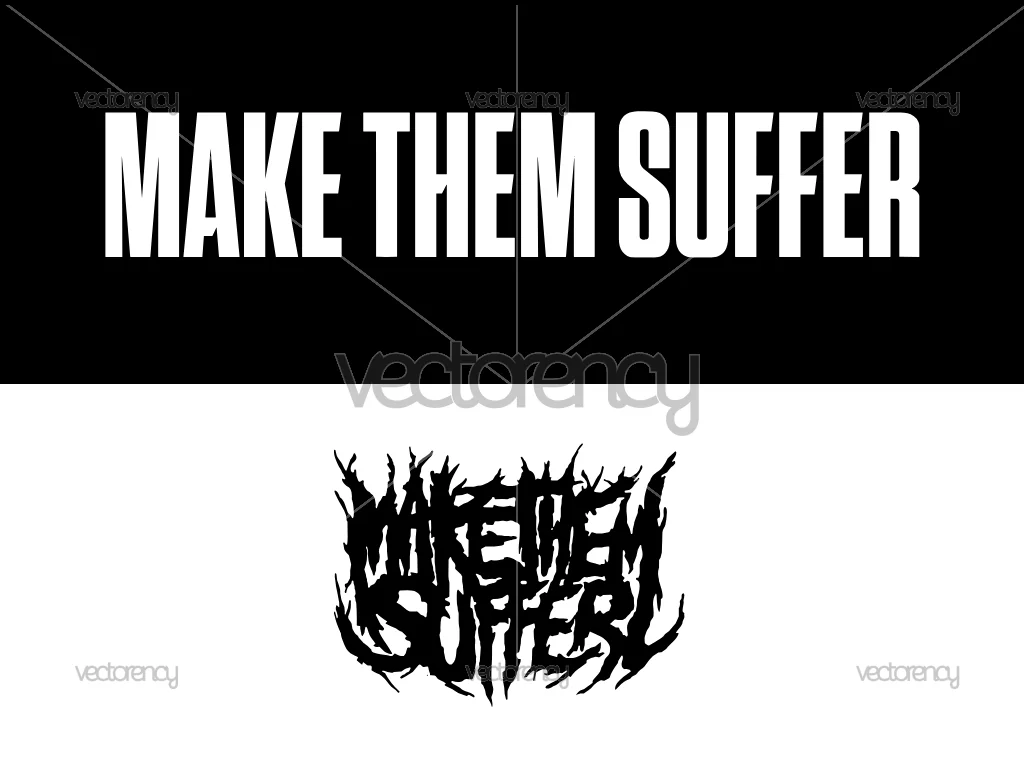 Make Them Suffer Logo SVG PNG EPS