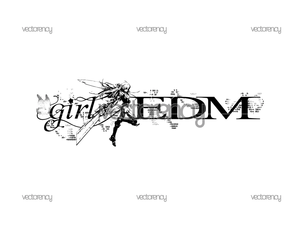 Girl EDM Ninajirachi Logo PNG SVG