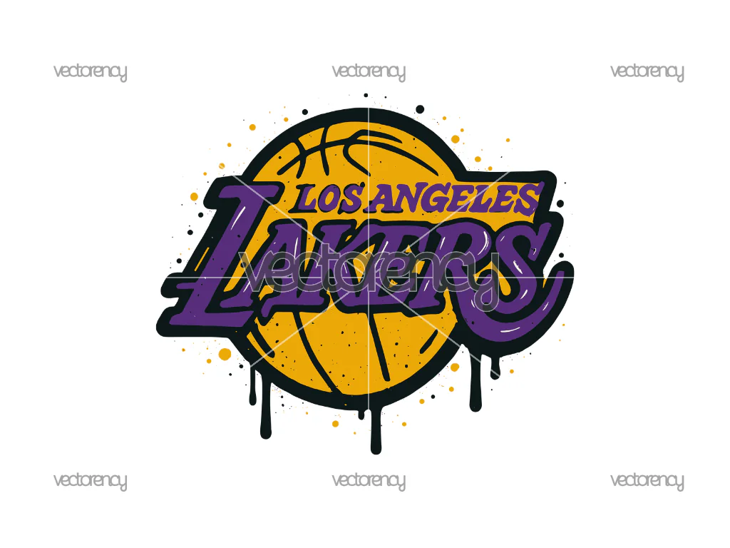 Lakers Logo Air Brush Concept Download