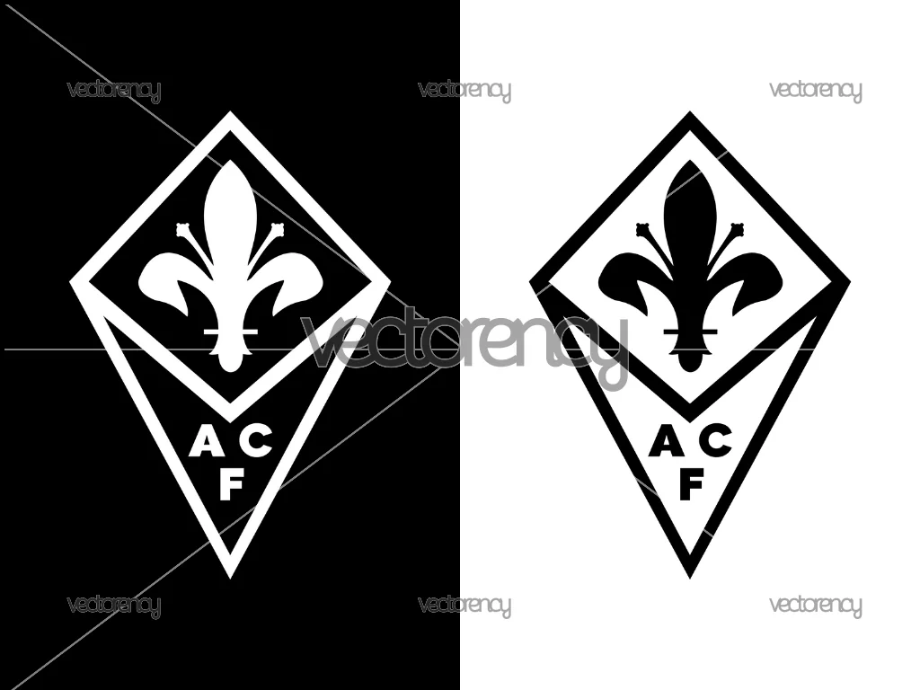 Fiorentina Logo SVG PNG Transparent Multicolor