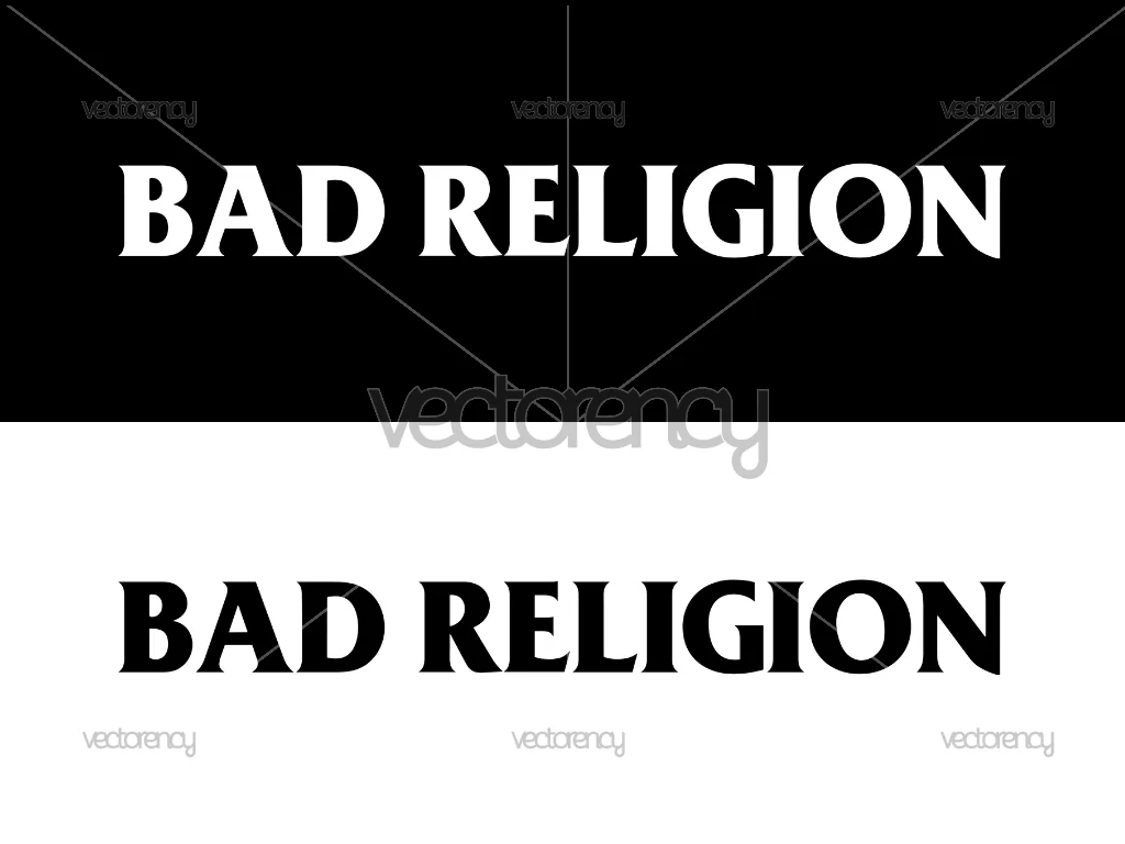 Bad Religion Logo Band SVG PNG