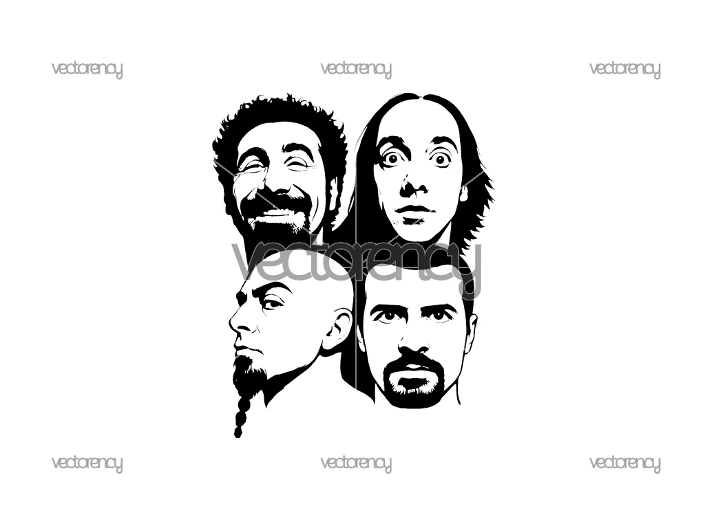System of a Down SVG Free