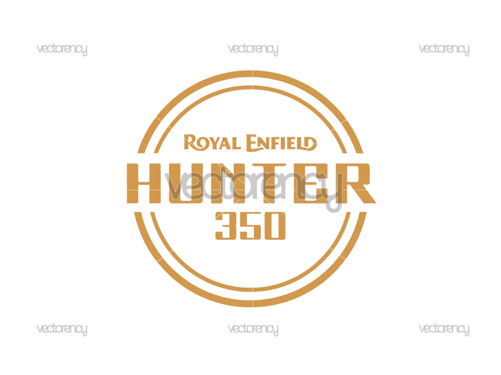 Royal Enfield Hunter 350 Logo SVG Free