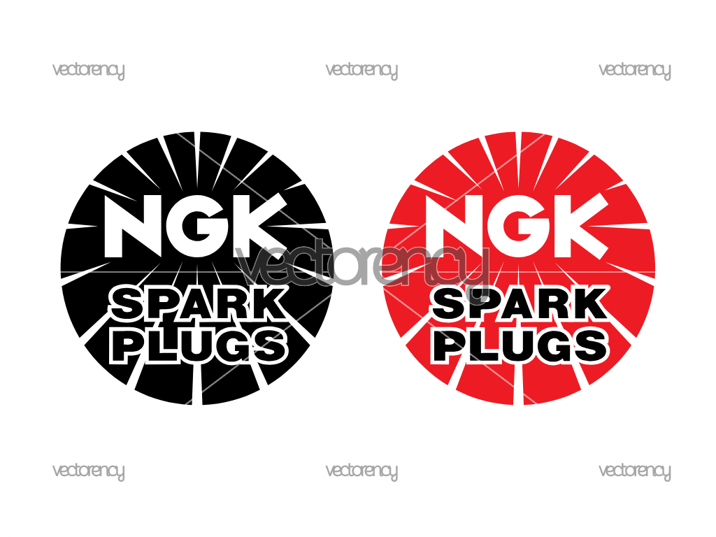 NGK Spark Plugs Logo Vector HD SVG